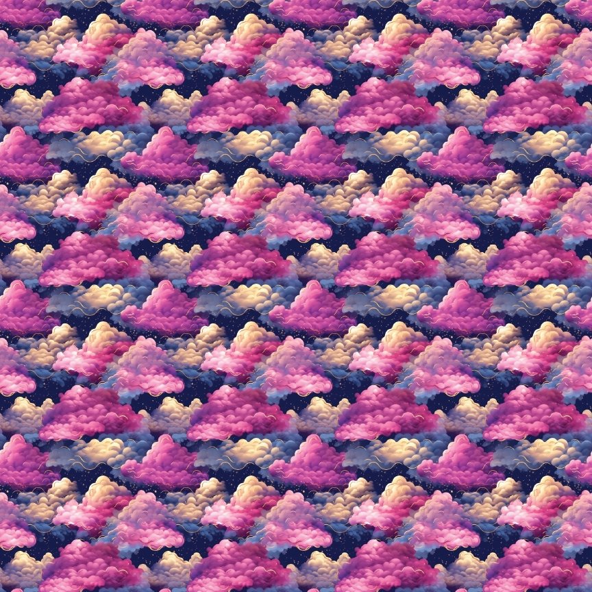 Fantasy Clouds Pattern Acrylic Sheets - CMB Pattern Acrylic